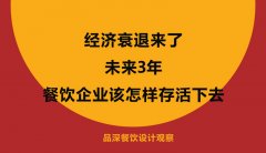 經(jīng)濟衰退來了，未來3年餐飲企業(yè)該怎樣存活下去？